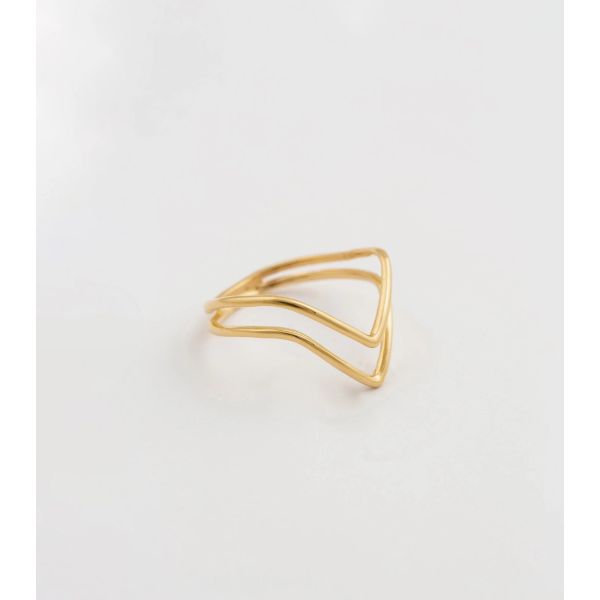 Tiny Arrow ring Gull