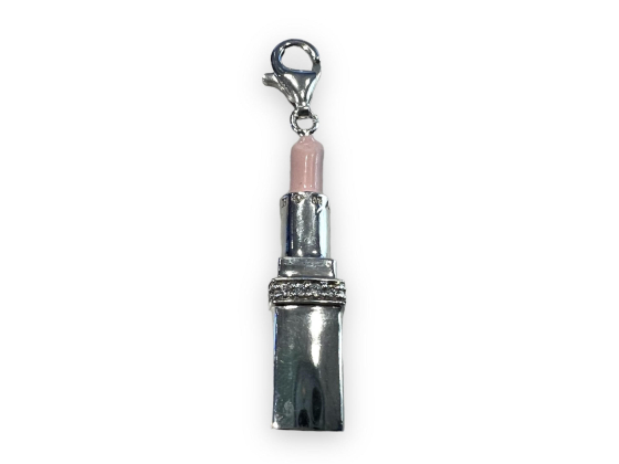 Thomas Sabo - Silver/Pink Lipstick Charm