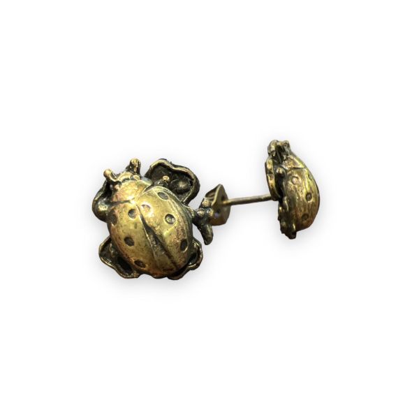Ørepynt - Bronze Ladybug