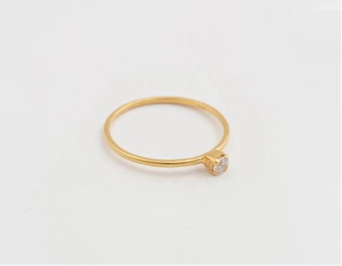 Tiny Princess Ring gold