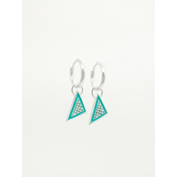 Martini Hoops Aqua Silver