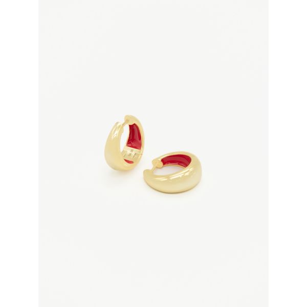 Casino Hoops Red Gold