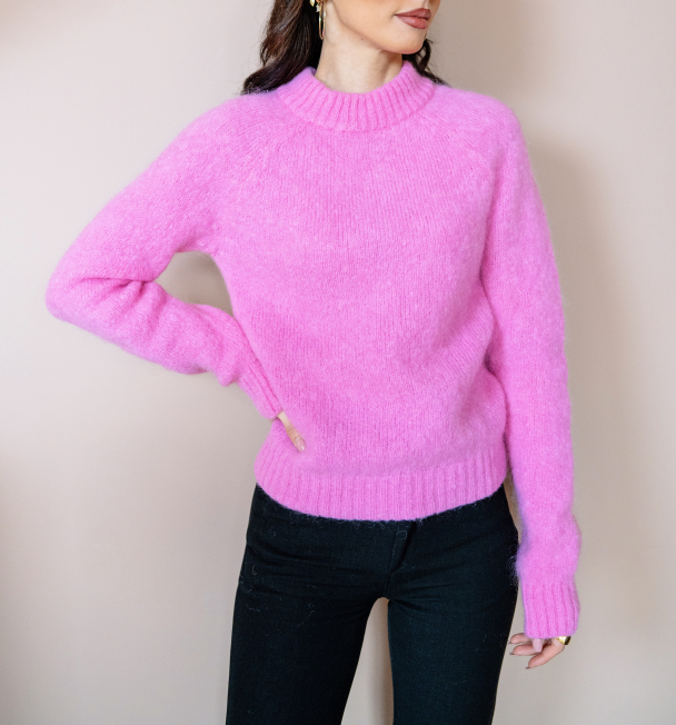 Monty Sweater - Hot Pink - Image 1