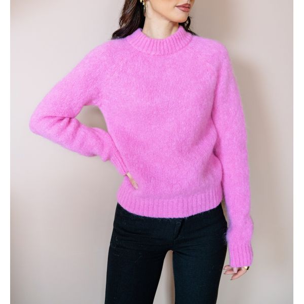 Monty Sweater - Hot Pink