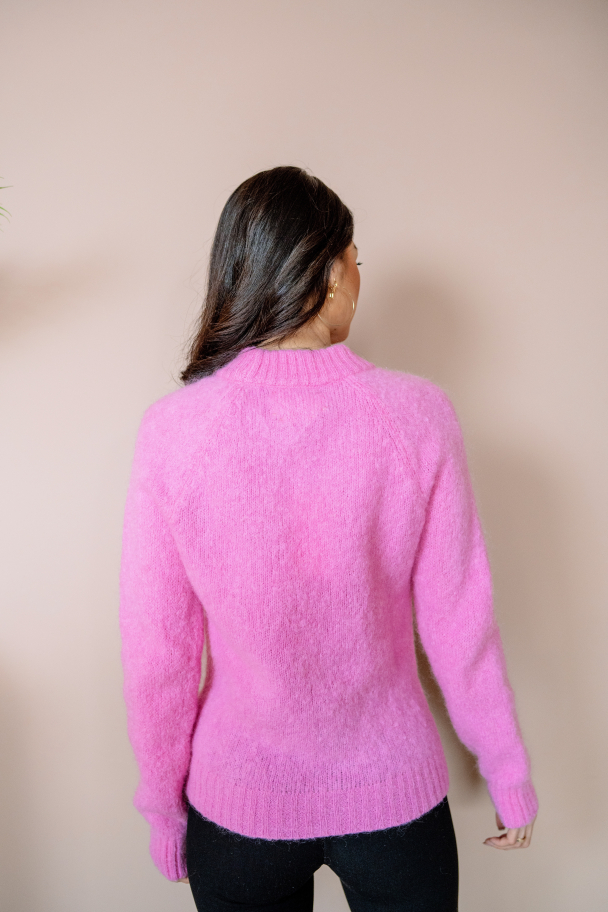 Monty Sweater - Hot Pink - Image 5