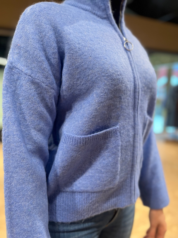 SELECTED FEMME Sia Zipper Cardigan - Image 2