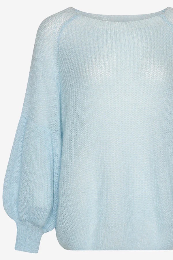 Noella - N-Mafalda Knit 16570001 - 1351 - Brown Blue Stripe