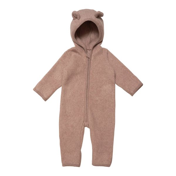 HUTTELIHUT - MUSHIE COTTON FLEECE SUIT ASH ROSE