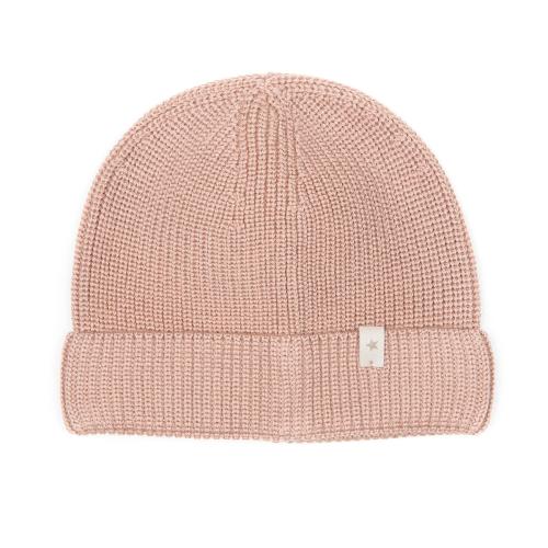 HUTTELIHUT - STREET BEANIE COTTON DUSTY ROSE