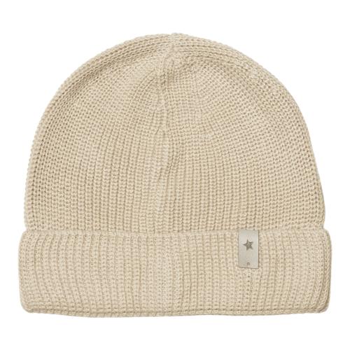 HUTTELIHUT - STREET BEANIE COTTON CAMEL