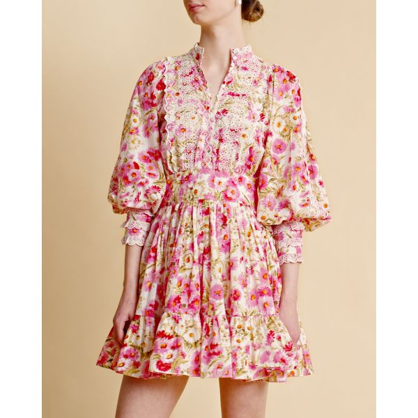 Cotton Slub Mini Dress – Daisy Garden 