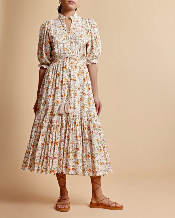 Cotton Slub Midi Dress - Delightful  - Image 5