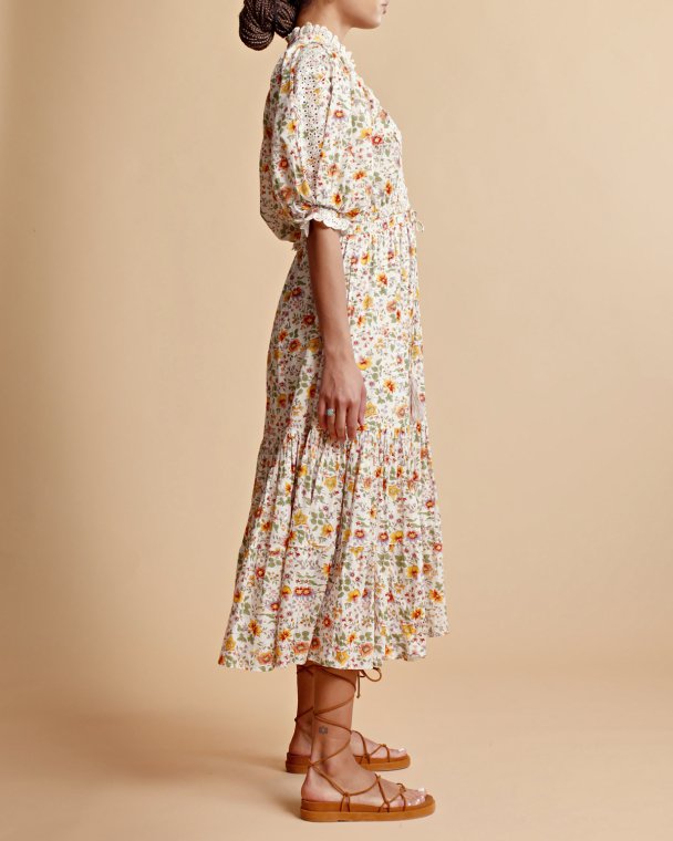 Cotton Slub Midi Dress - Delightful  - Image 6
