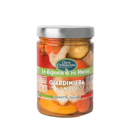 Giardiniera in Agrodolce 580ml grønnsaker i sursøt lake Linea Elegant