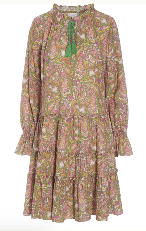 Maria NS Dress Petal Parakeet | Petal Parakeet kjole fra Dea Kudibal