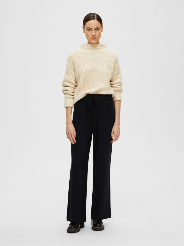 SELECTED FEMME Viva Gulia Linen Pants - Image 3