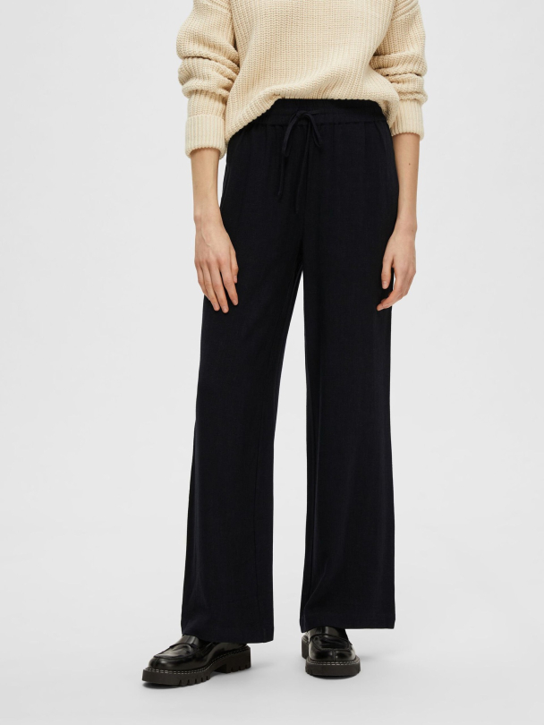 SELECTED FEMME Viva Gulia Linen Pants - Image 4