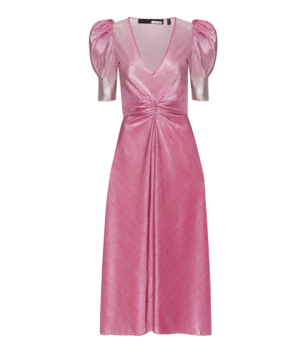 Gradient Plissê Dress - Image 2