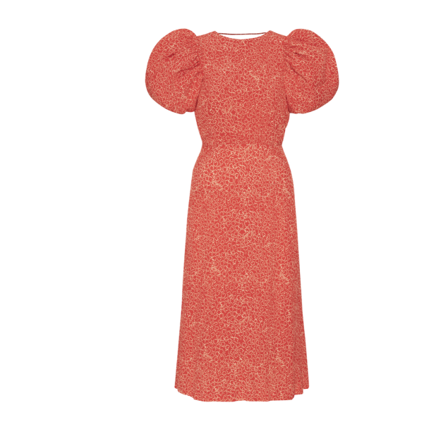 Fine Jacquard Tied Dress - Image 2