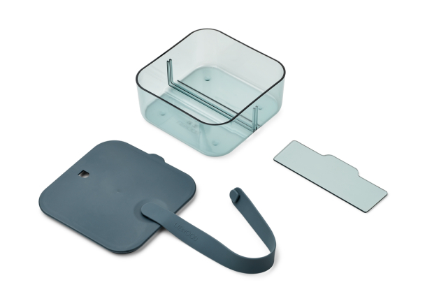 LIEWOOD - CARIN LUNCH BOX SMALL WHALE BLUE/SEA BLUE - Image 2