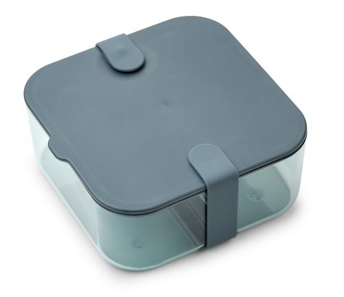 LIEWOOD - CARIN LUNCH BOX SMALL WHALE BLUE/SEA BLUE
