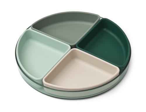 Liewood | Shawn Divider Plate - Peppermint Multi Mix