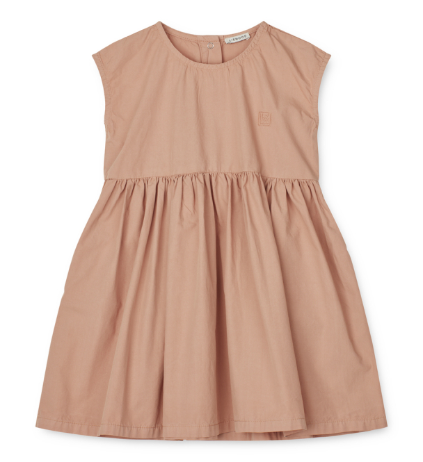 Nira Crispy Poplin Dress - Pale Tuscany - Image 1