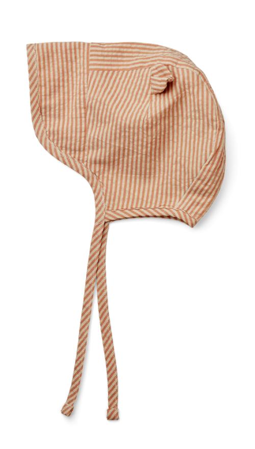 LIEWOOD - RAE SOLHATT STRIPE TUSCANY ROSE/SANDY