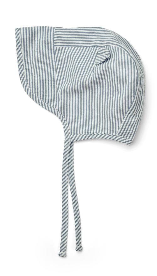 LIEWOOD - RAE SOLHATT STRIPE BLUE WAVE/CREME DE LA CREME