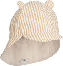 Liewood | Gorm Solhatt Reversible - Yellow Mellow/Creme de la creme