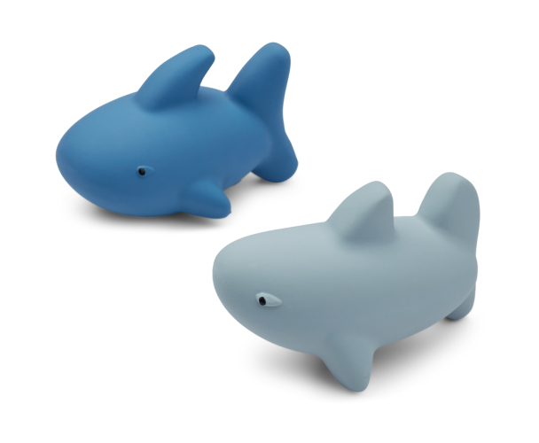 Ned Bath Toys 2-pk - Riverside/Sea Blue
