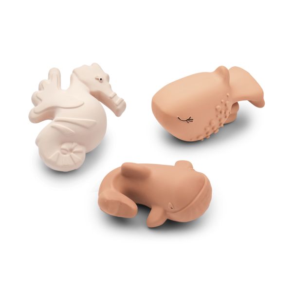 Liewood | Nori Bath Toys 3-pk - Pale Tuscany Mix