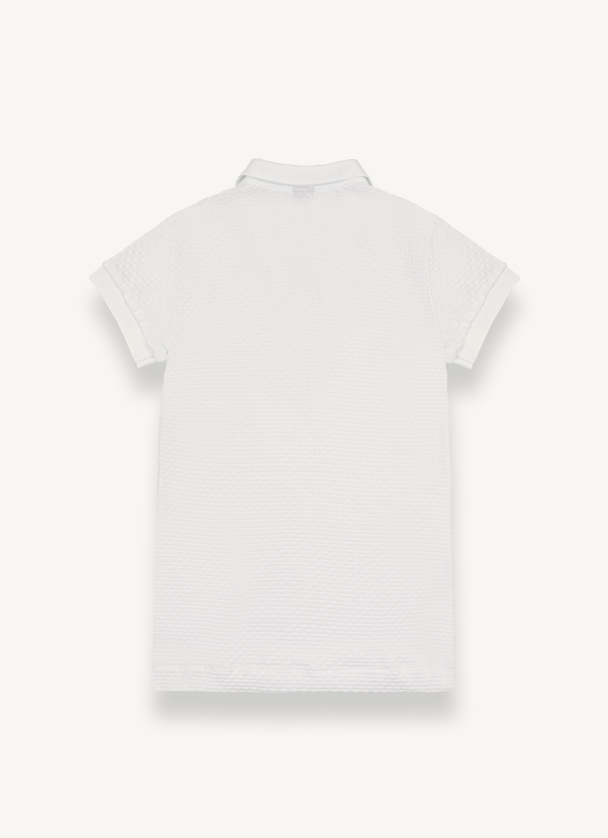Jacquard Weave Polo Shirt  - Image 2