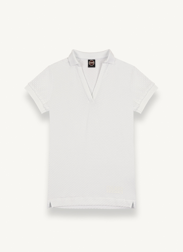 Jacquard Weave Polo Shirt  - Image 1