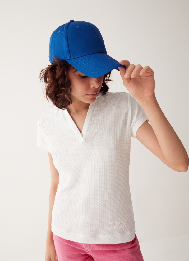 Jacquard Weave Polo Shirt  - Image 3