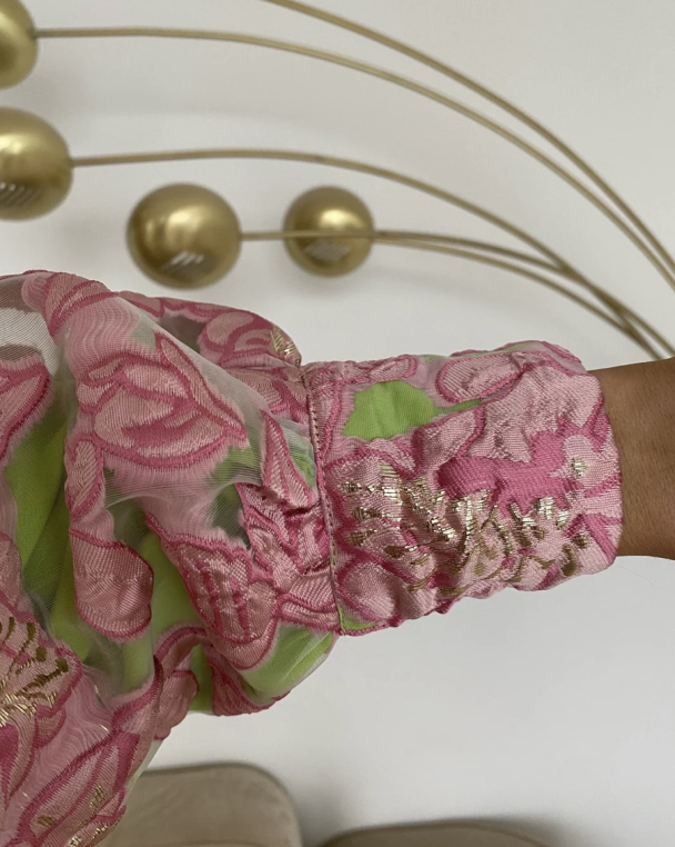 Pastel Flower Blouse - Image 2
