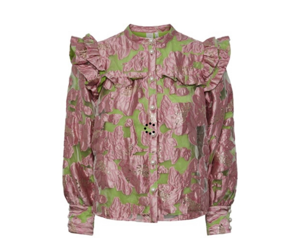 Pastel Flower Blouse - Image 1