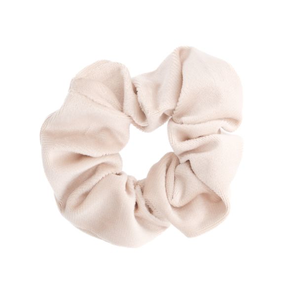 Velvet Scrunchie - Sand NY