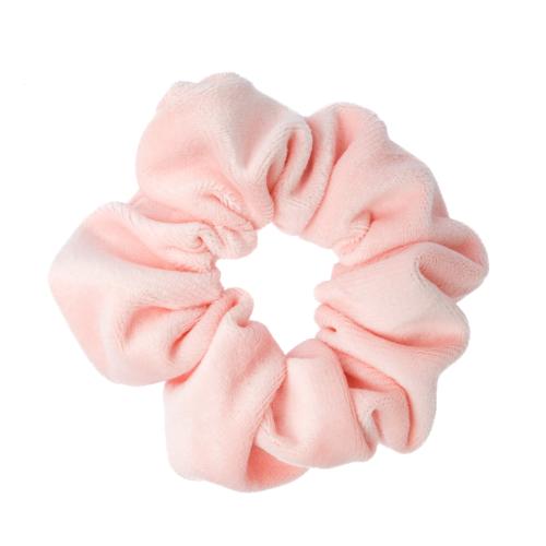 Velvet Scrunchie - Rose Quartz