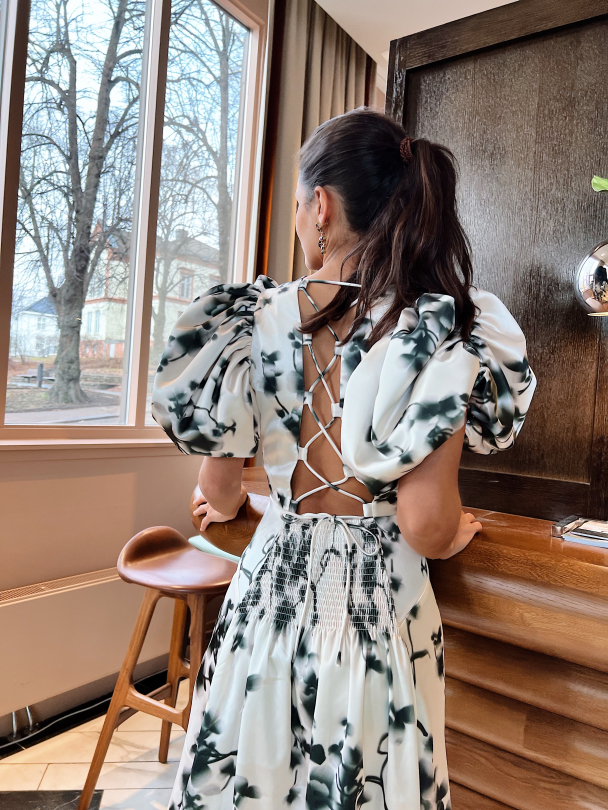 Puff Sleeve Dress  - Image 5