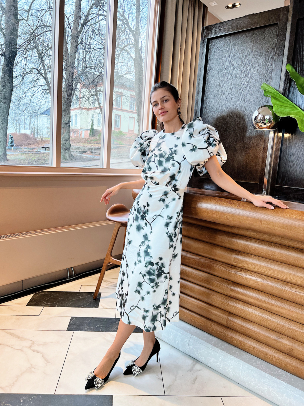 Puff Sleeve Dress  - Image 6
