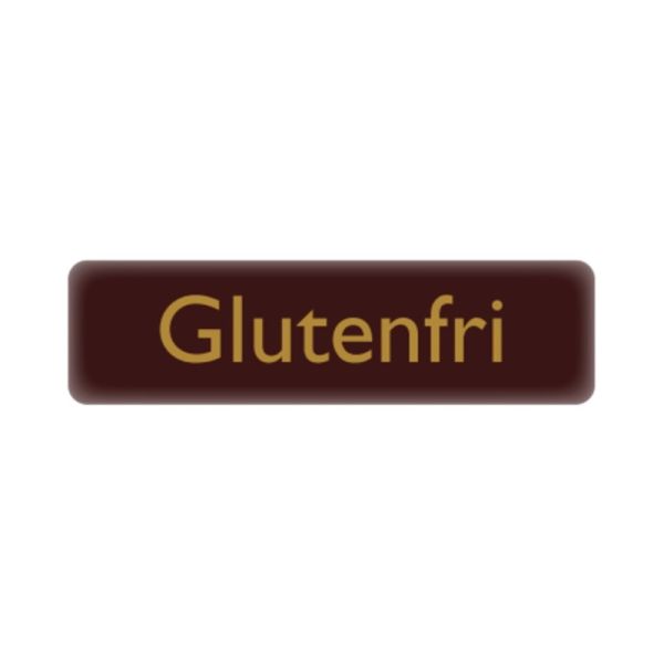 Sjokoladeskilt ''Glutenfri'' 55x15 mm