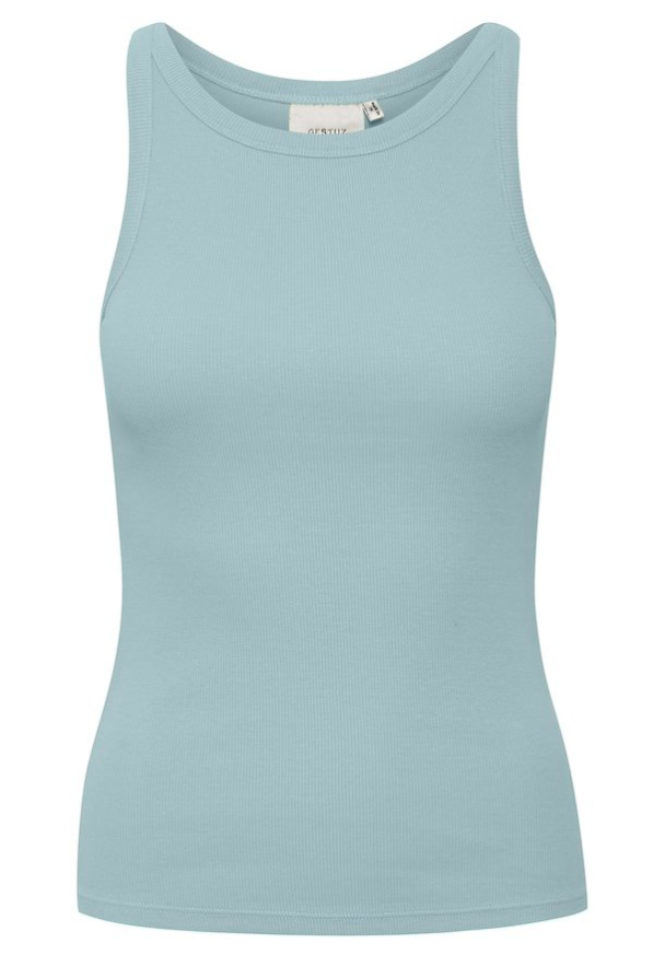 Drew Top - Dusty Turquoise - Image 1