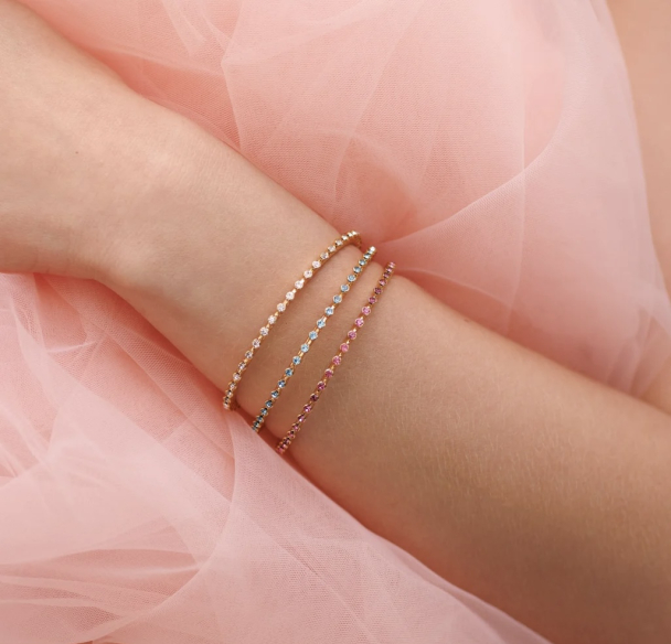 Miro Bangle Gold - Rose  - Image 3