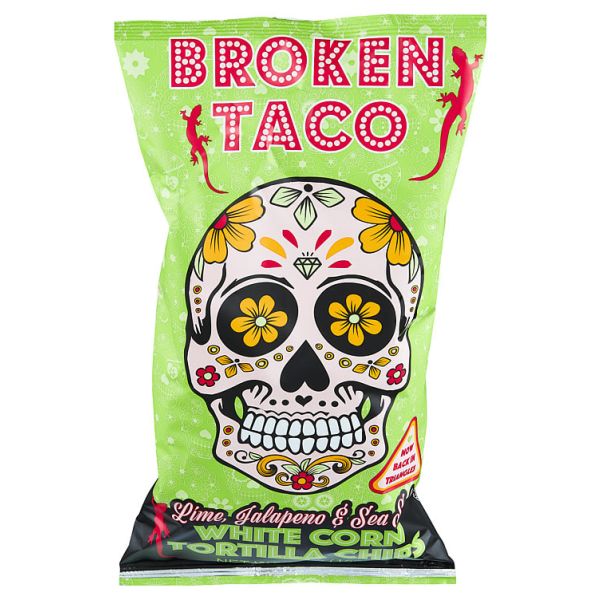 Tortilla Chips Lime&Havsalt 150g Broken Taco