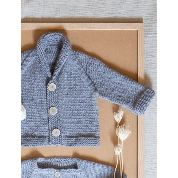 175-36 Babyjakke av Merino Yak