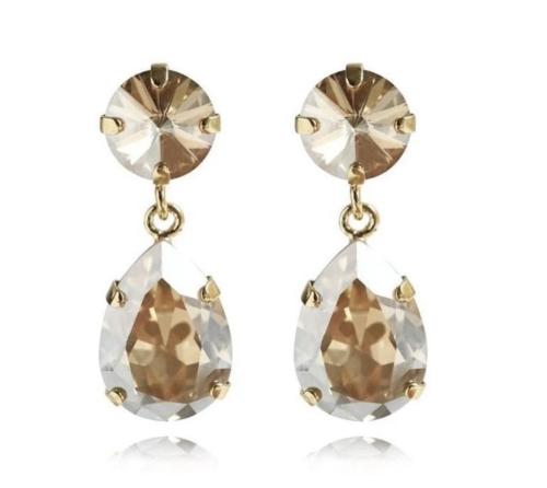 Perfect Drop Earring Gold - Golden Shadow