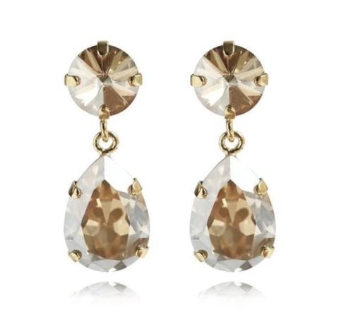 Perfect Drop Earrin Gold - Golden Shadow