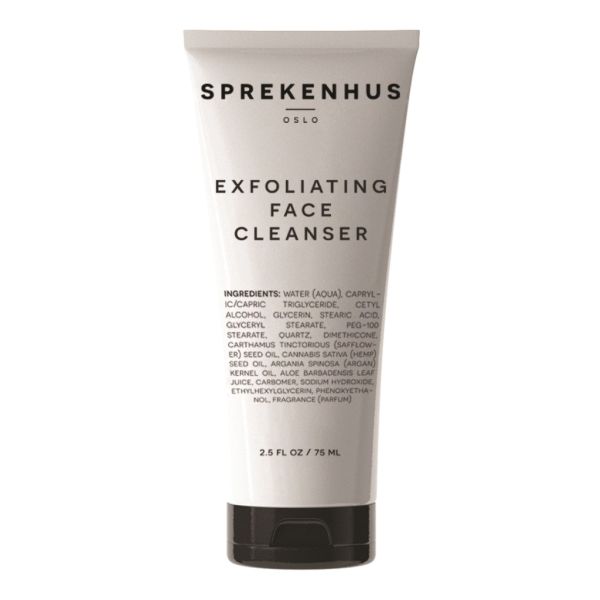 EXFOLIATING FACE CLEANSER