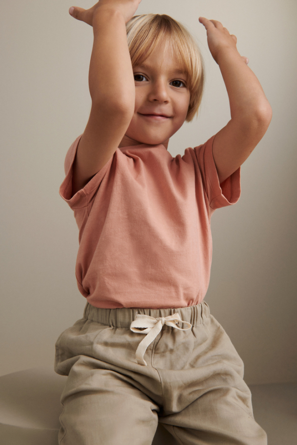 Orlando Linen Pants - Mist - Image 3